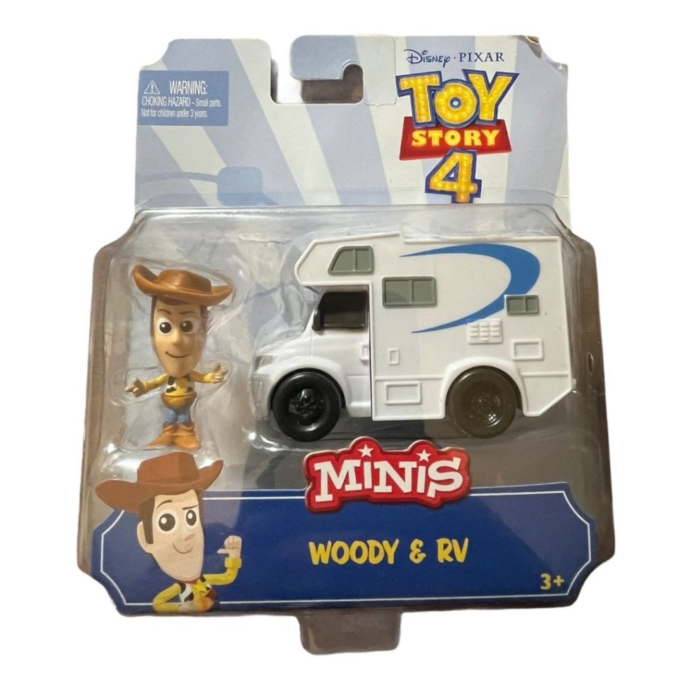 Disney Pixar Toy Story 4 Minis Woody and RV